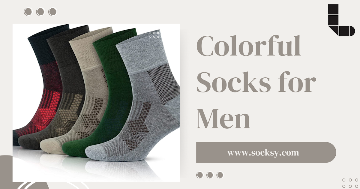 Colorful Socks for Men: A Fashion Statement in Your Feet